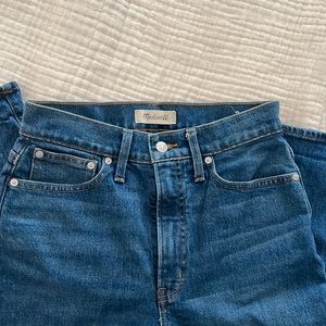 Madewell Perfect Vintage Straight Jean. Size 27. NWOT